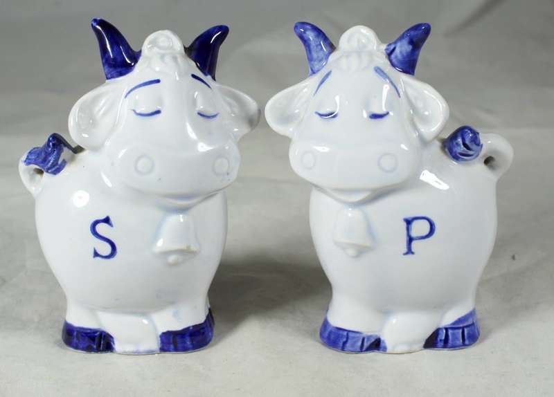 Character salt & pepper set - Cows