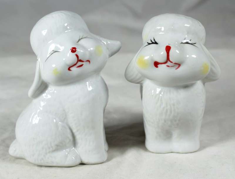 Character salt & pepper set - Lambs