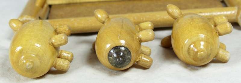 Character Salt & Pepper Set - Pig Condiment Set - Beautiful!