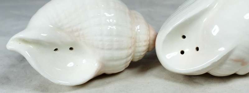 Character salt & pepper set - shells