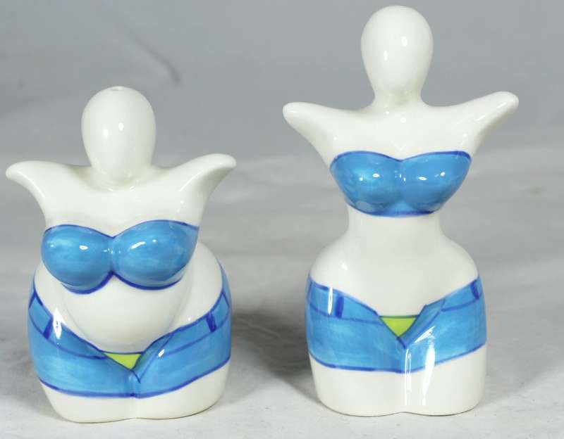 Character Salt & Pepper Set - Voluptuous Ladies - Beautiful!