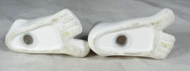 Character Salt & Pepper Set - Feet with Red Toenails - Beautiful!