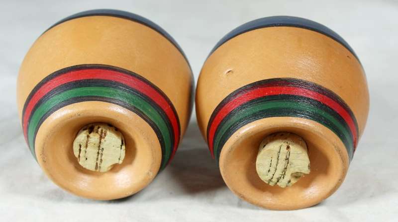 Character salt & pepper set - Turkey painted