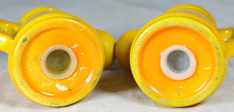 Character Salt & Pepper Set - Yellow Watering Cans - Beautiful!