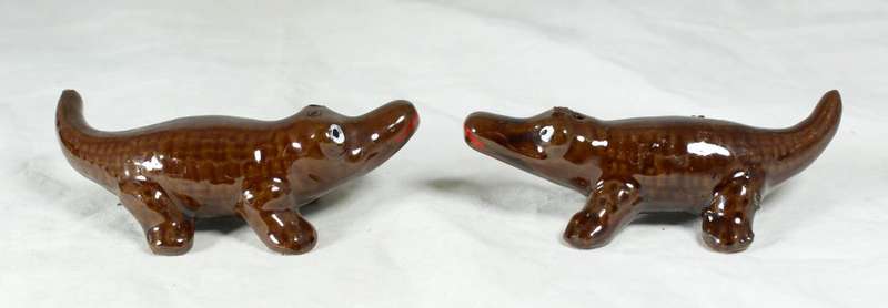 Character Salt & Pepper Set - Crocodiles