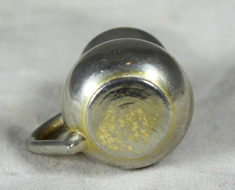 Miniature silver plated jug