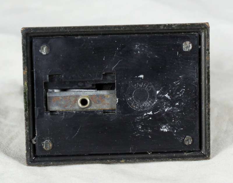 Small brass look pencil sharpener bell