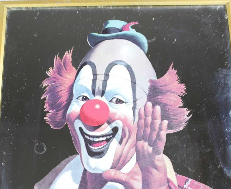 BWA - Clown Mirror - Beautiful! - Bid Now!!!