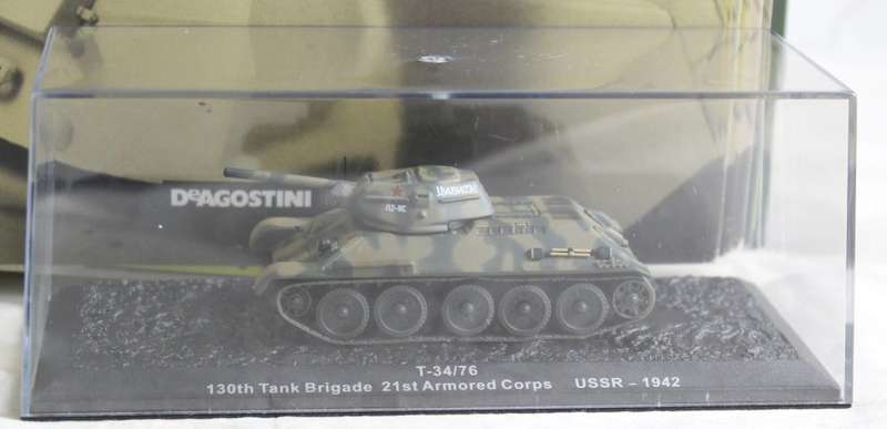 De Agostini - T-34/76 USSR 1942 - New Tank with Booklet #6! - Bid now!