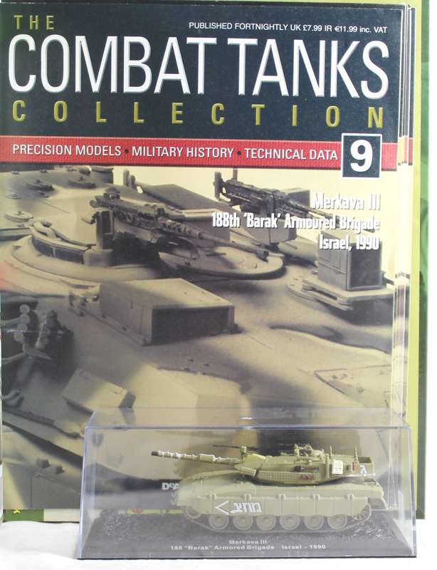 De Agostini - Merkava III Israel  1990 - New Tank with Booklet #9! - Bid now!