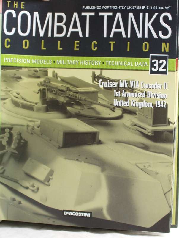 De Agostini - Cruiser Mk VIA Crusader II UK 1942 - booklet #32 only
