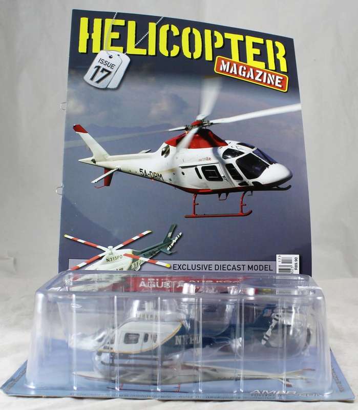 Collector Helicopter - Agusta AW119 Koala - New with Booklet #17 -
