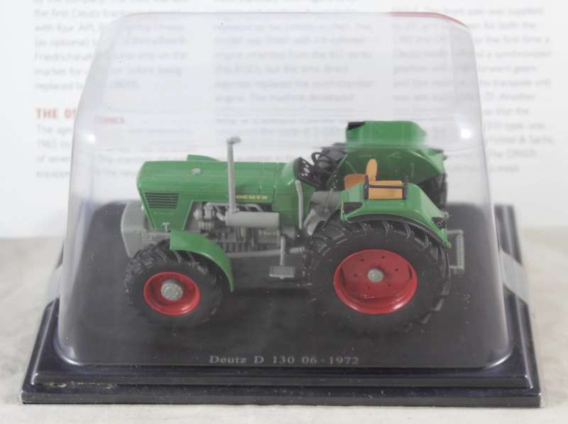 Collectable Tractor - Deutz D 130 06 - 1972 - Tractor & Info Sheet - Bid now!