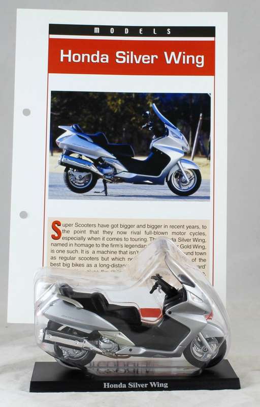 Maisto - Honda Silver Wing - bike & info sheet