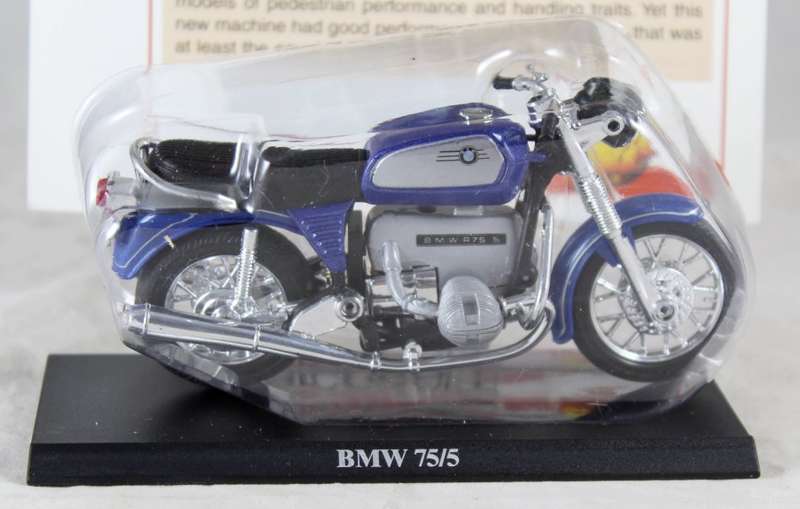 Maisto - BMW R 75/5 - bike & info sheet