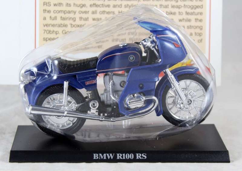 Maisto - BMW R100 RS - bike & info sheet