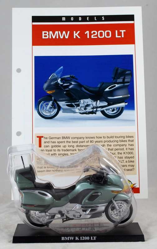 Maisto - BMW K 1200 LT - Bike + Info Sheet - Bid now!