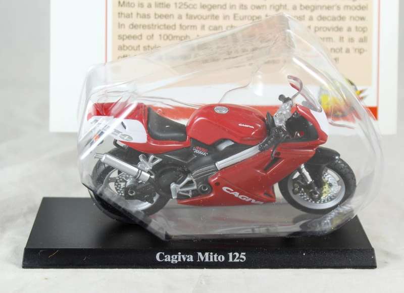 Maisto - Caviga Mito 125 - bike & info sheet