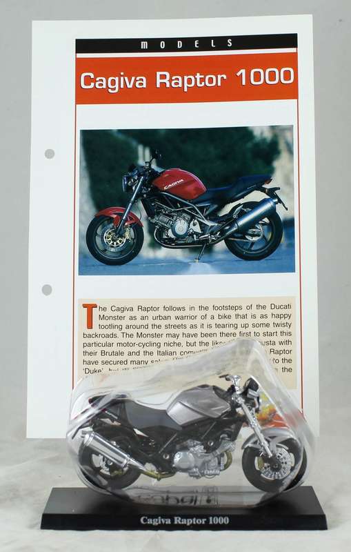 Maisto - Caviga Raptor 1000 - bike & info sheet