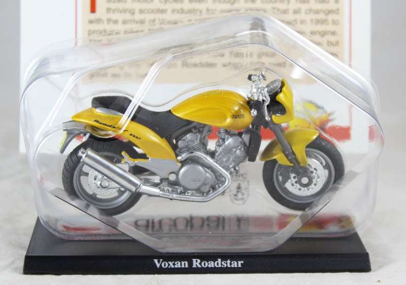 Maisto - Voxan Roadster - bike & info sheet
