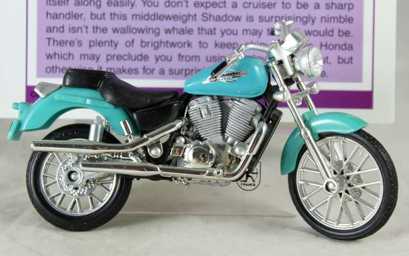 Maisto - Honda Shadow - bike & info sheet
