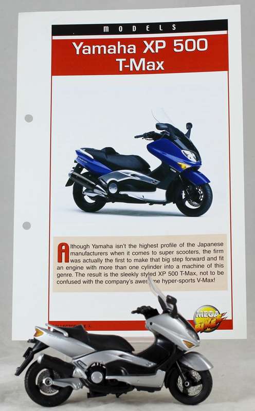 Maisto - Yamaha T-Max - bike & info sheet