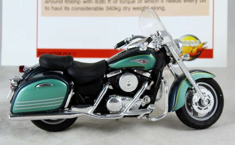 Maisto - Kawasaki VN 1500 - bike & info sheet