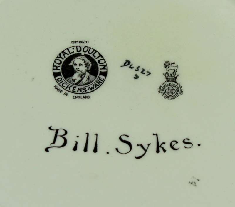Royal Doulton - Bill Sykes - display plate