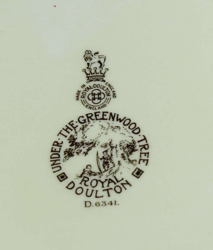 Royal Doulton - greenwood tree - display plate