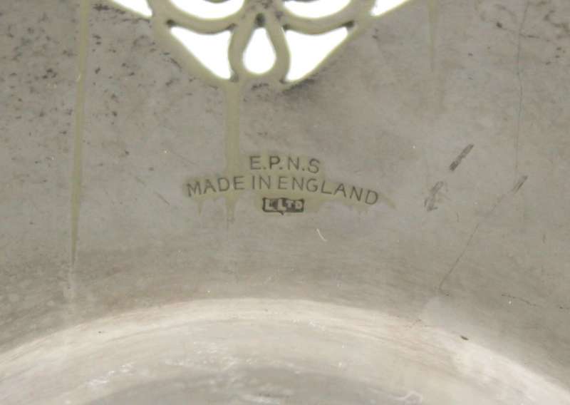 Serving dish - EPNS English