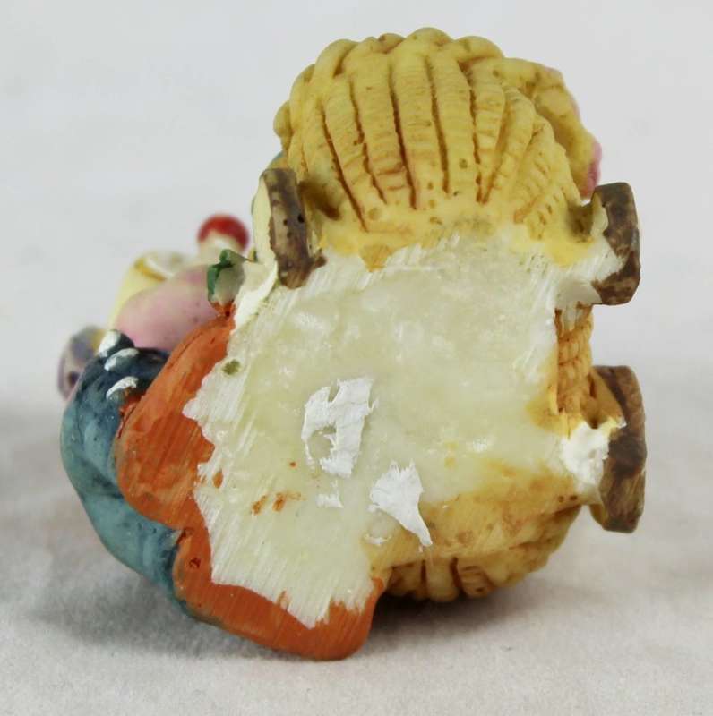 Small Clown with Books in Crib - Gorgeous!