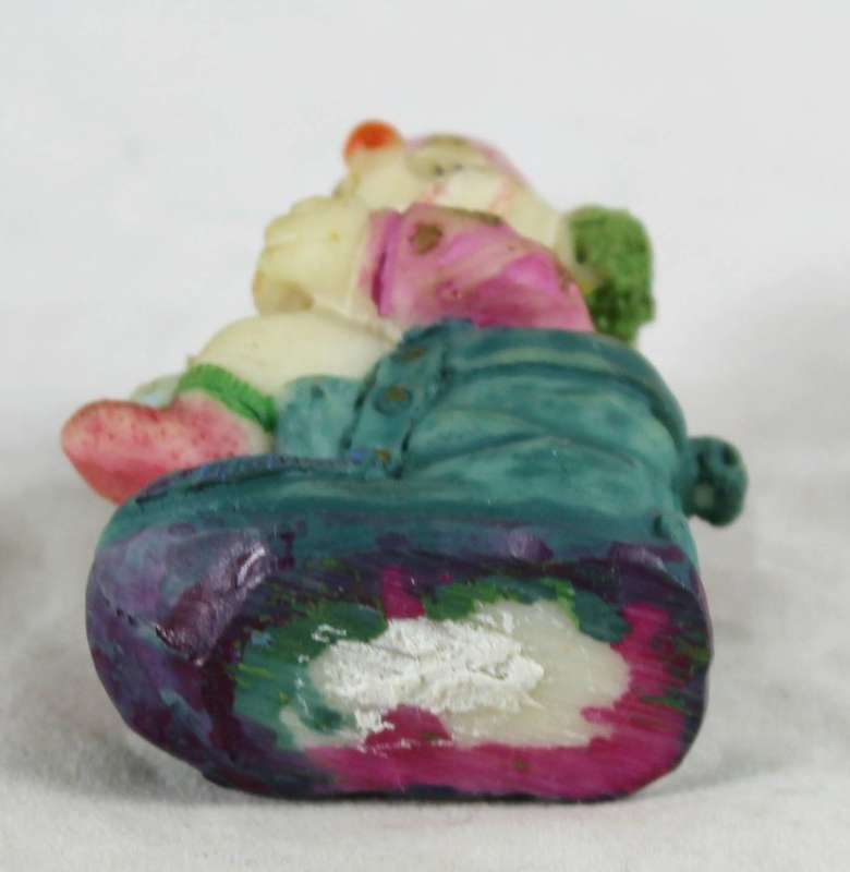 Small Clown Sitting in Shoe - Gorgeous!