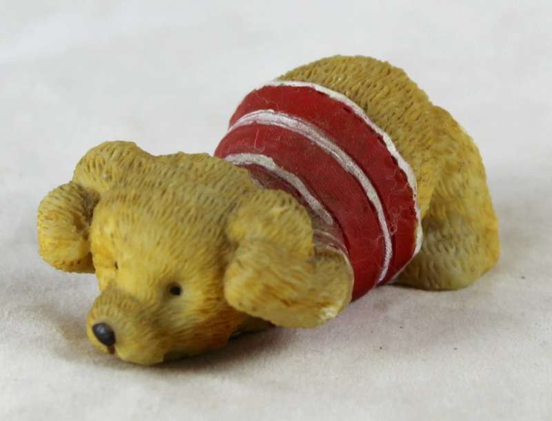 Small bear laying down