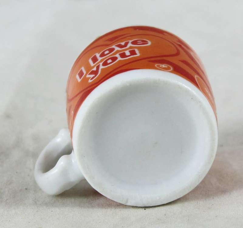 Miniature cup - i love you