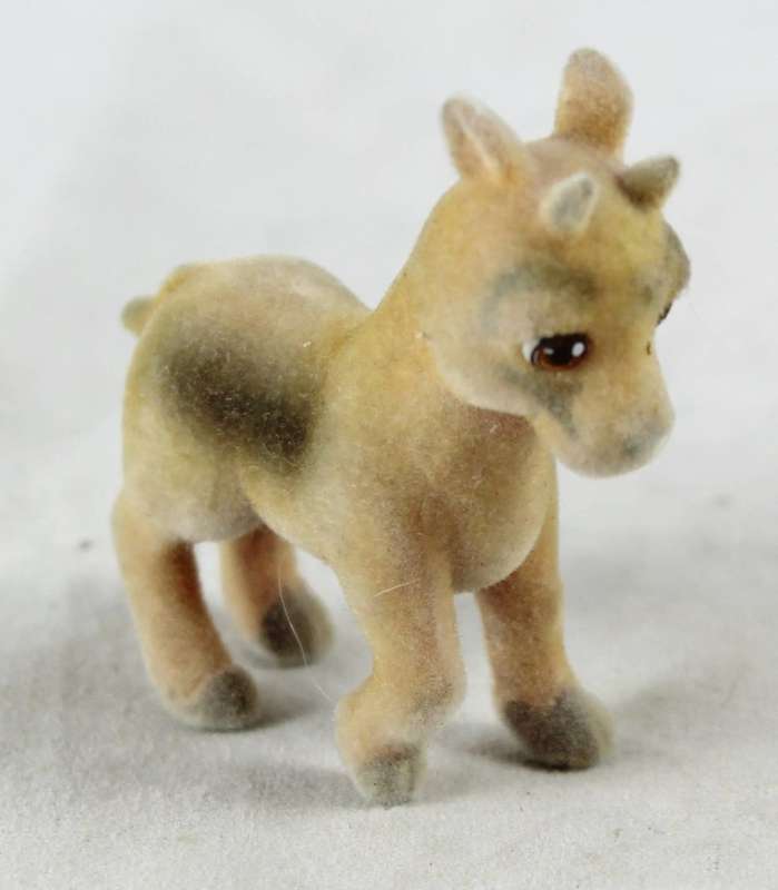 Miniature suede baby buck