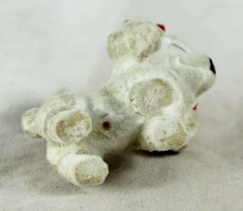Miniature suede Maltese puppy