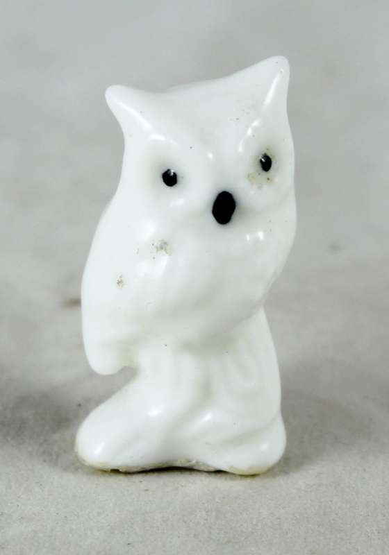 Miniature printers tray - white owl