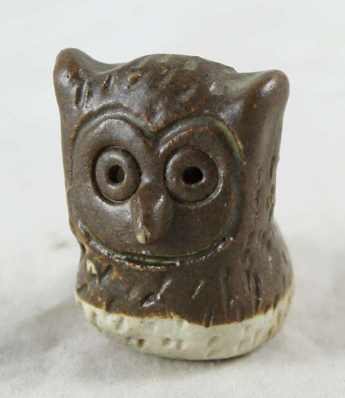 Miniature printers tray - brown owl