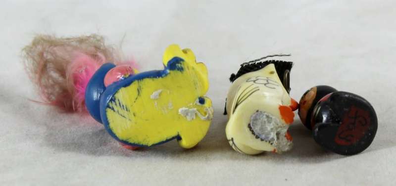 Miniature printers tray - set of three characters
