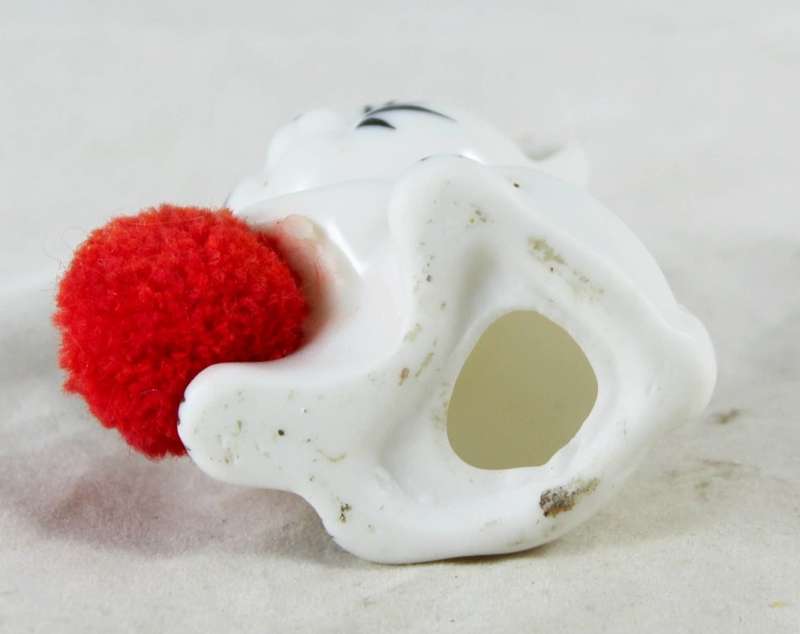 Miniature cat with ball