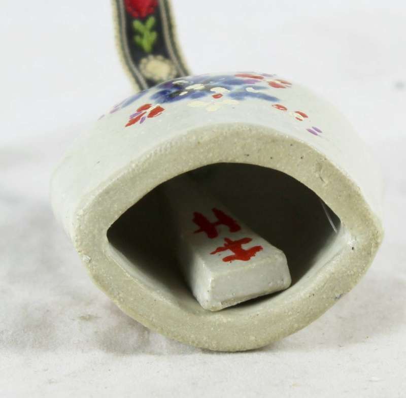 Miniature ceramic bell