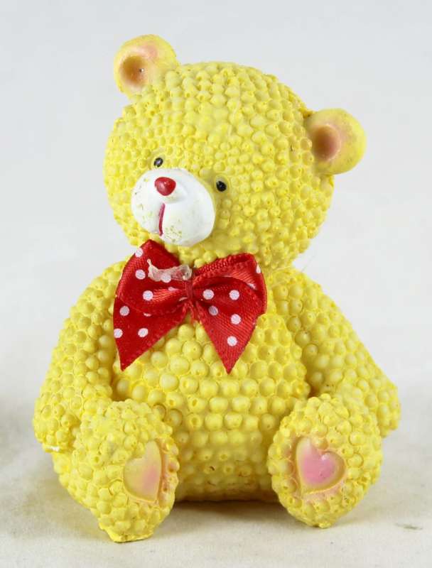 Small Bear Wearing Bow Tie - Gorgeous!