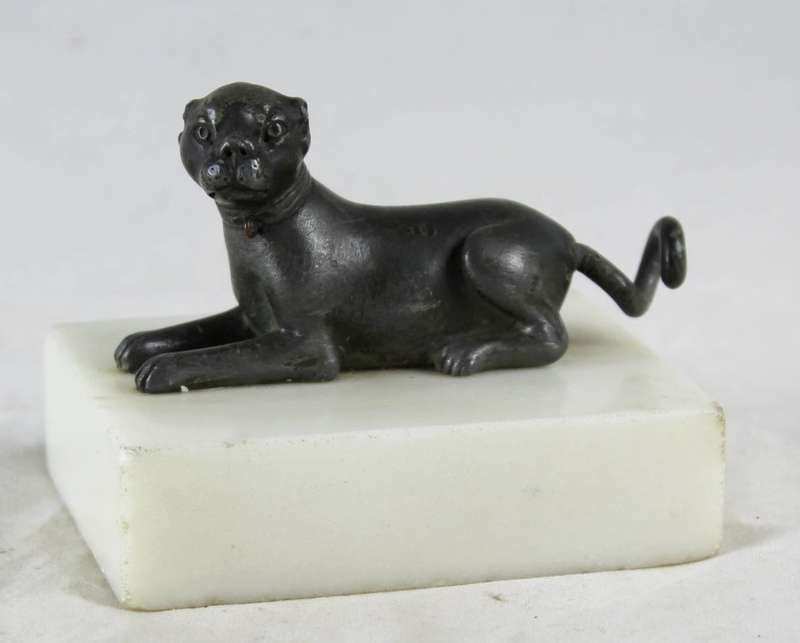Bronze Cat on Marble Base - Paperweight - Beautiful! - Bid Now!!!