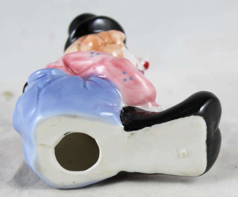 Small Clown Seated with Top Hat - Beautiful!