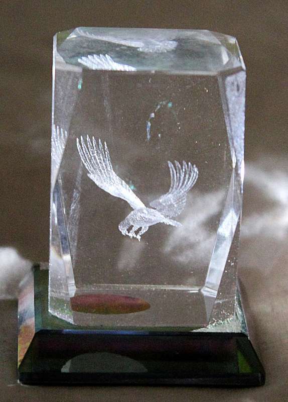 Eagle - lazer etched