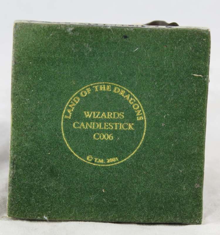 Land of the dragons - wizard candlestick