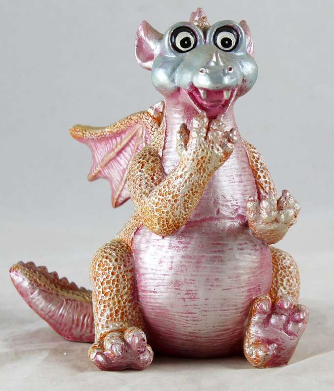 Pink Baby Dragon - Beautiful!