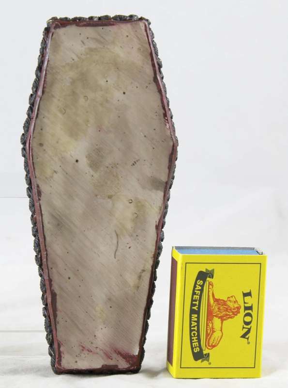 Molded Coffin with Protruding Bones - Beautiful!