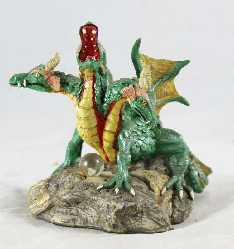 Green 3 Headed Dragon - Beautiful!