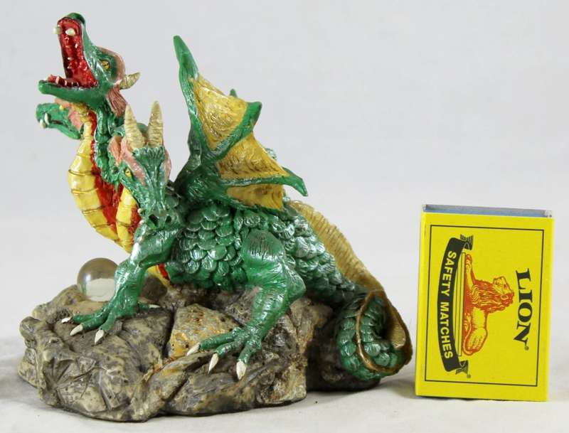 Green 3 Headed Dragon - Beautiful!